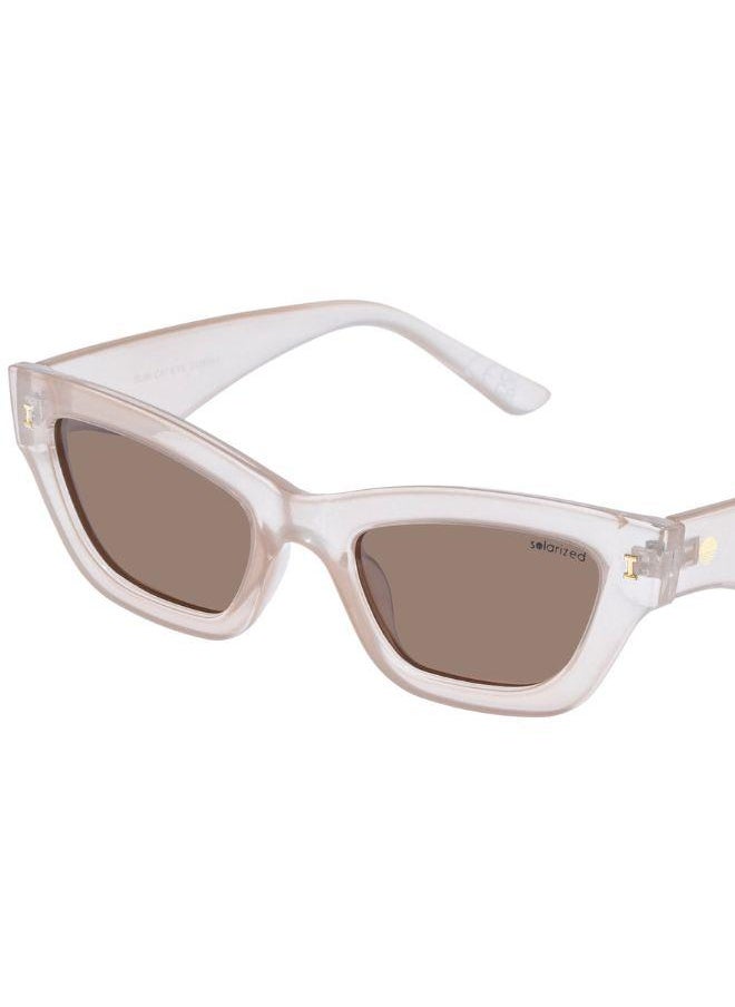 Solarized SLIM CAT-EYE Luxury Sunglasses for Men & Women – High Quality Designer Eyewear, UV Protection, Stylish Frames, Timeless Elegance, and Fashionable Eye Shades  - Image 3