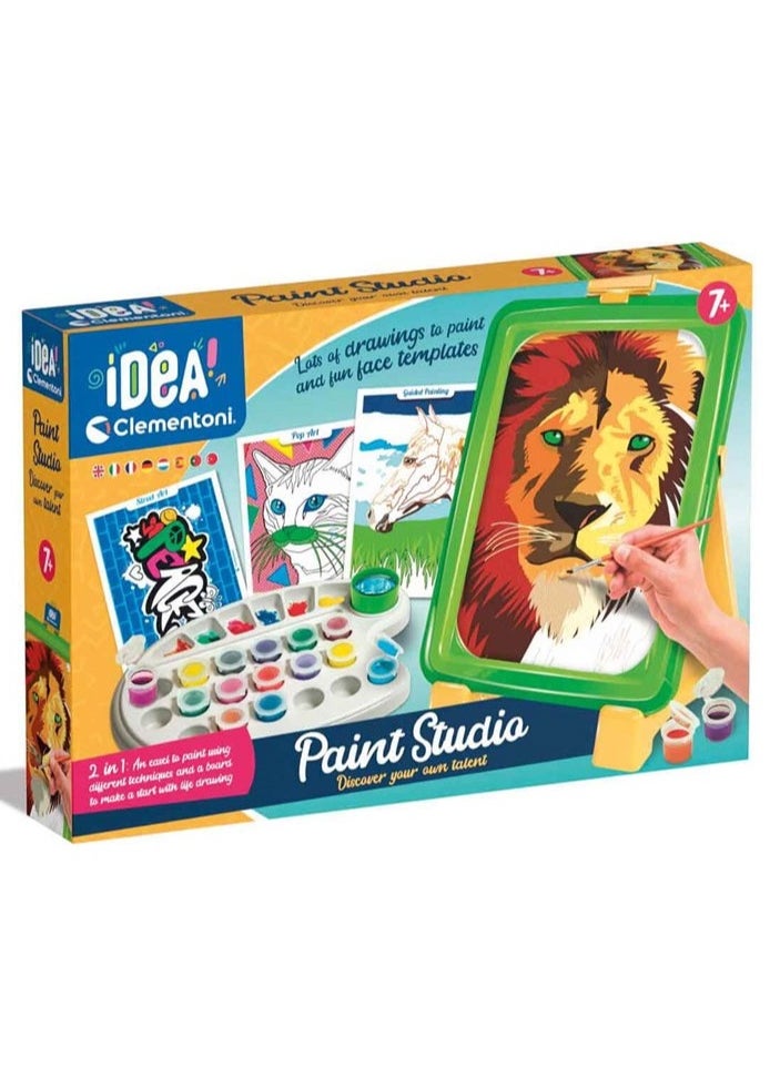 Clementoni Clementoni Idea Paint Studio | Do it Yourself | DIY Craft Kit | Educational & Learning | Creative Gift for Kids and Adults  - Image 1