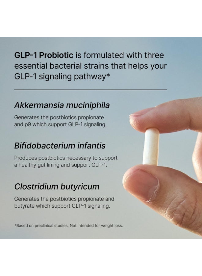 Pendulum GLP-1 Probiotic – Supports Appetite Control and Craving Management, Naturally | Improves Regularity & Gut Health with Akkermansia & Other Strains (30 Capsules) - Image 4