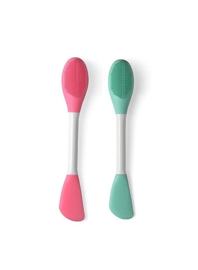 KitchenFestÂ® 3 in 1 Silicone Facial Cleansing Brush, Face Mask Scrubber for Pore Cleansing, Gentle Exfoliating, Removing Blackhead Brush (M, 2) - Image 1