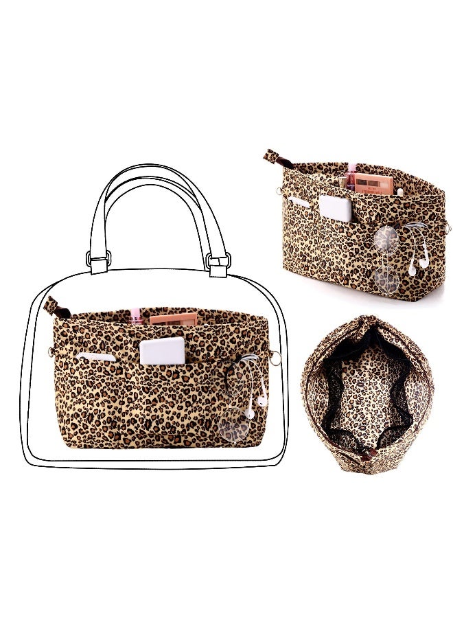 Purse Organizer Insert Bag Pocketbook Inserts with Zipper Organizers Handbag Inserts Organizer Purse Handbag Organizer, 1 Pcs - Image 1