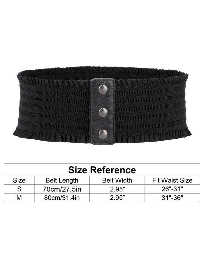 Women Wide Waist Belt For Dress Women'S Snapbutton Corset Belt Stretchy Waistband Belt For Girls - pzsku/Z93B5672AFE7DB08DD292Z/45/_/1718301516/16f1a194-28bc-42d3-a473-1f0929a39f03