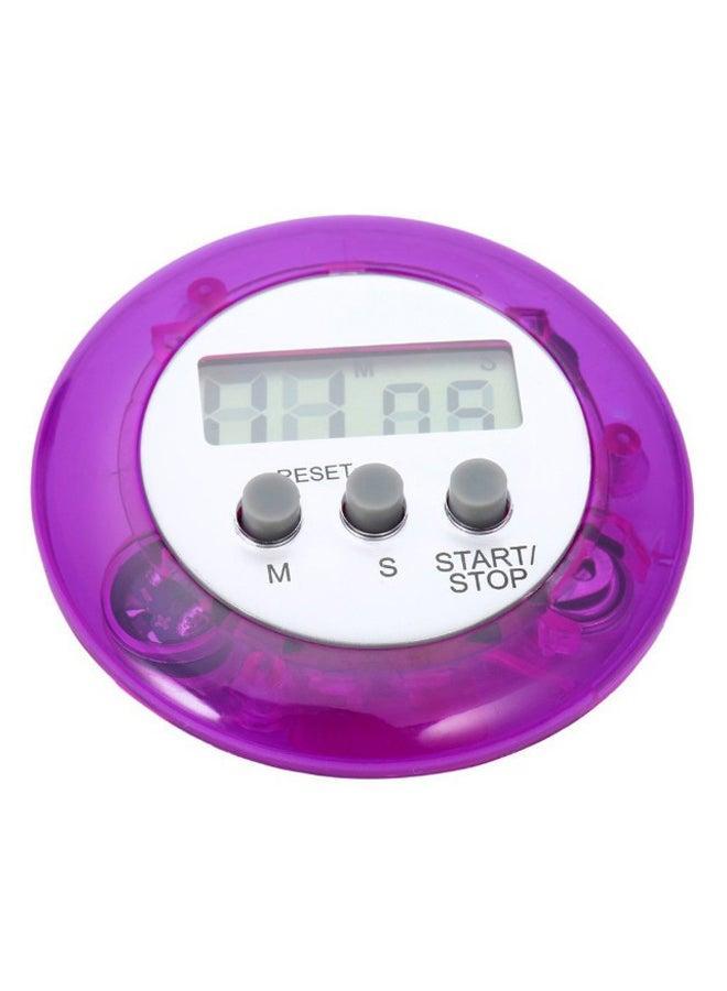 بيوينتي Digital Cooking Countdown Timer Purple 64x64x21mm - Image 1