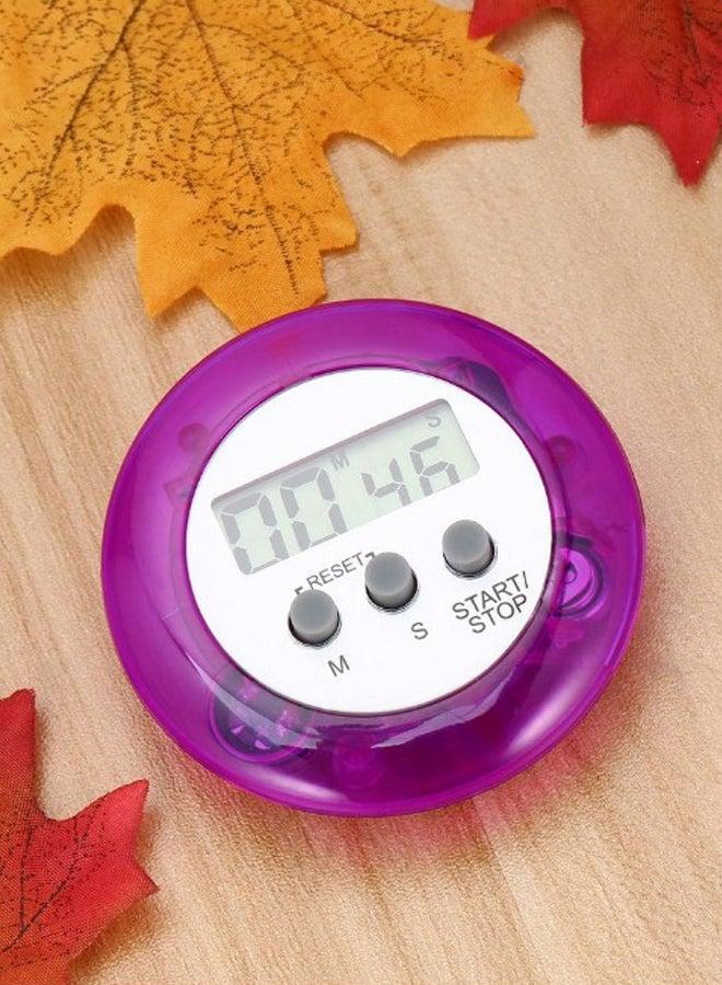 بيوينتي Digital Cooking Countdown Timer Purple 64x64x21mm - Image 4