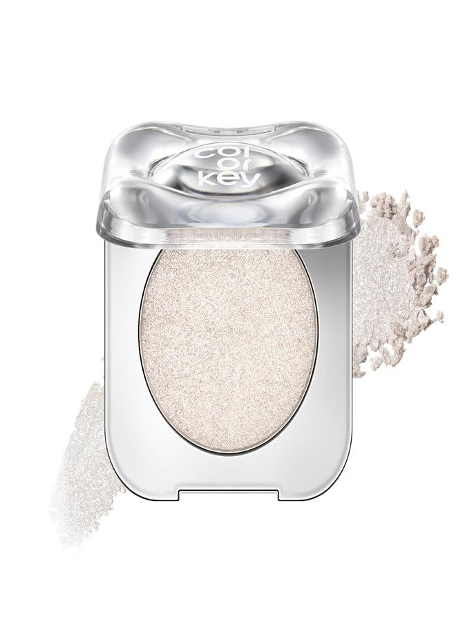 COLORKEY Stardust Diamond Mono Eyeshadow, High-Pigment Single Eye Shadow with Diamond Sparkle, Long-Lasting, Waterproof, Smudge-Proof, Multi-Dimensional Shine, Enhances Eye Contour (S01) - Image 1