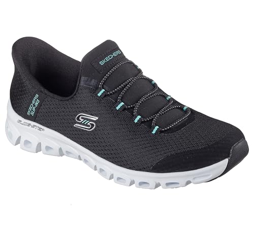 SKECHERS Glide-Step - Pursuit Hands Free Slip-INS, BKTQ, 10 - Image 5