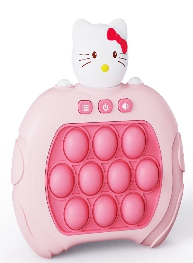 لعبة الفقاعات السريعة للأطفال والبالغين، لعبة إلكترونية بوب إت، وحدة تحكم لعبة فقاعات الدفع السريع، لعبة بوب إت الإلكترونية، لعبة الدفع السريع، ألعاب فidget (قطط)