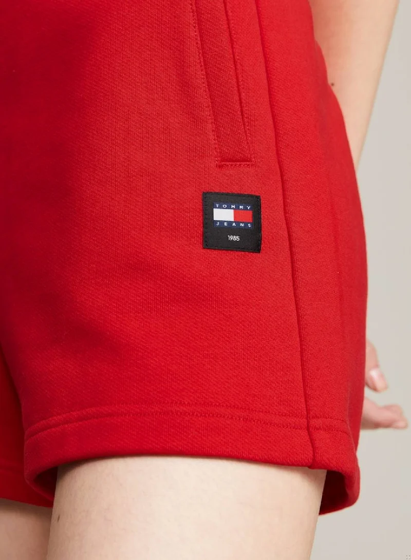 TOMMY JEANS Relaxed Mom Fit Sweat Shorts
