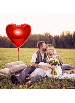 4 Pieces 32 Inches Large Heart Shaped Balloons Huge Red Foil Balloons Valentine'S Day Love Balloons For Wedding Engagement Anniversary Party Favor Decorations - pzsku/Z93B5C0D9E140E993D6A8Z/45/_/1721981510/f42a96d4-3b28-4cad-8aca-130f03beed3e