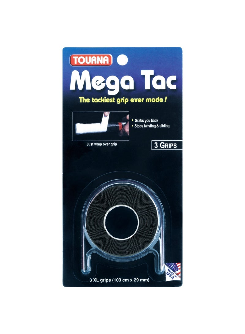 TOURNA MEGA TAC – 3 PACK Black