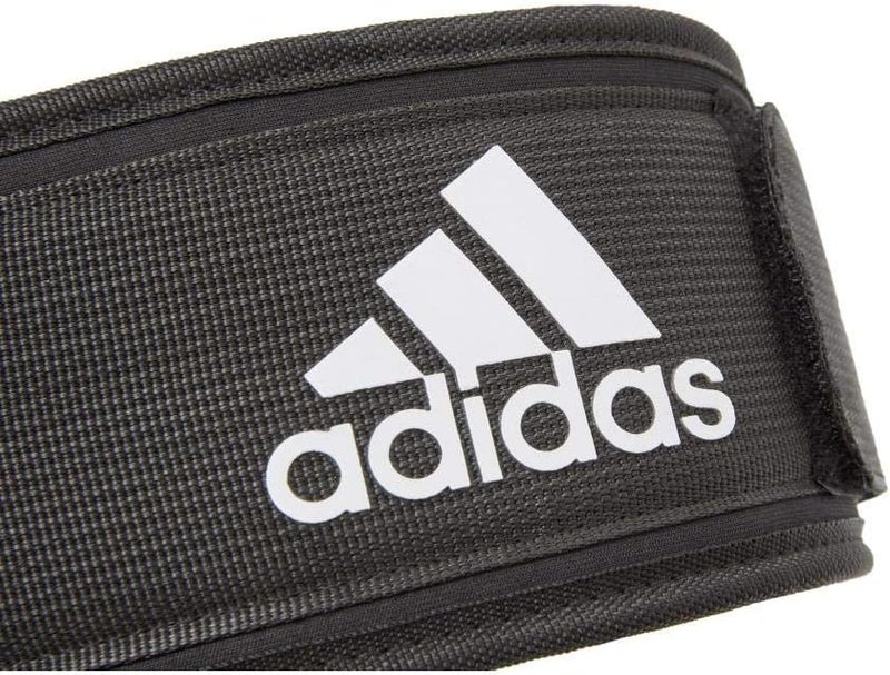 Adidas Unisex Essential Weightlifting Belt – Adjustable, Durable Back Support for Gym & Training - Image 3