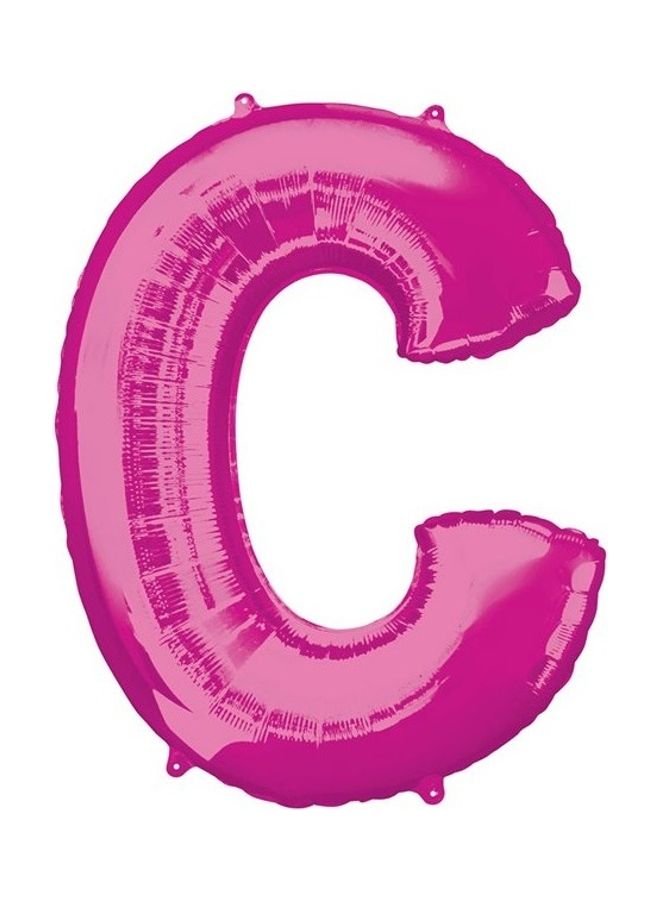 NIBEMINENT C Letter Shape Foil Balloon 16inch