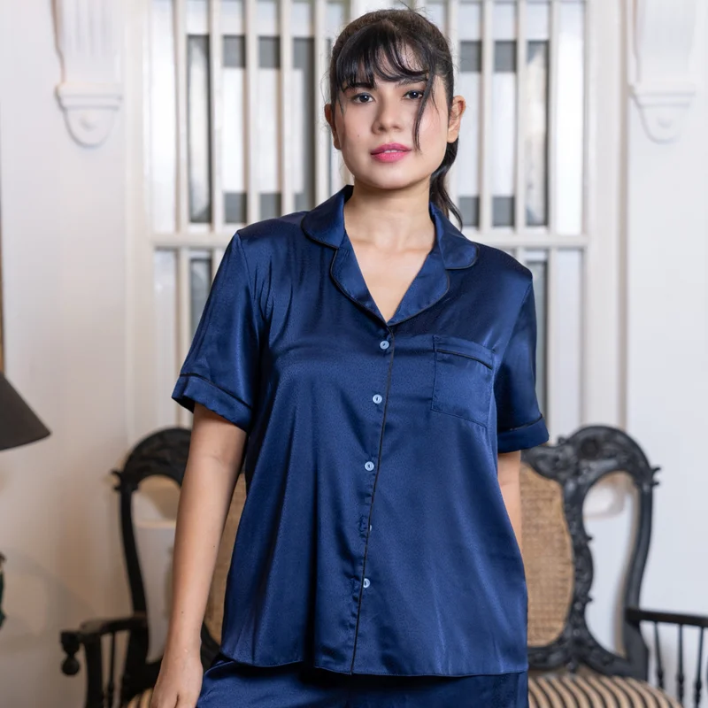 Aadaraya  Aadaraya Short Set Shirt & Shorts for Women | Best Price UAE