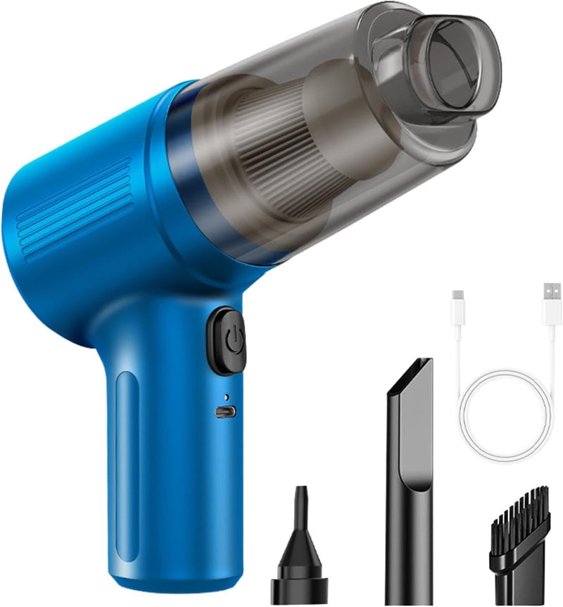 Car Vacuum Cleaner - High Power Cordless Handheld Cleaner, Strong Suction Vehicle Vacuum, Portable Dust Collector, Lightweight Mini | Compact Auto for Home, Car, SUV, Interior Cleaning - Image 1