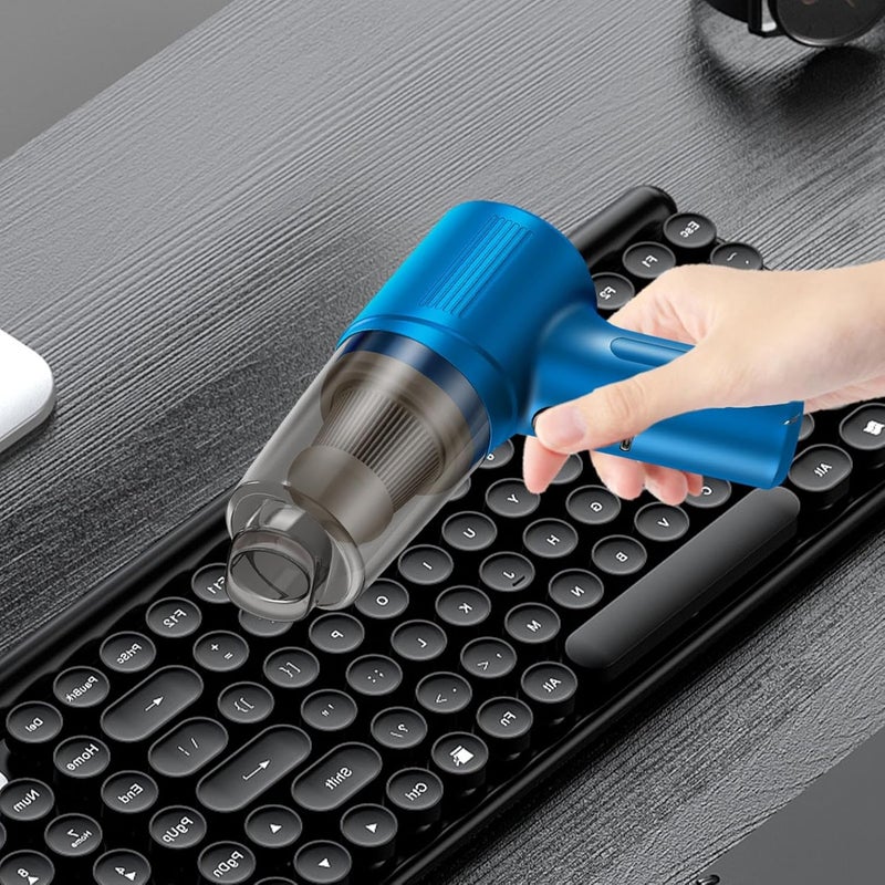 Car Vacuum Cleaner - High Power Cordless Handheld Cleaner, Strong Suction Vehicle Vacuum, Portable Dust Collector, Lightweight Mini | Compact Auto for Home, Car, SUV, Interior Cleaning - Image 3