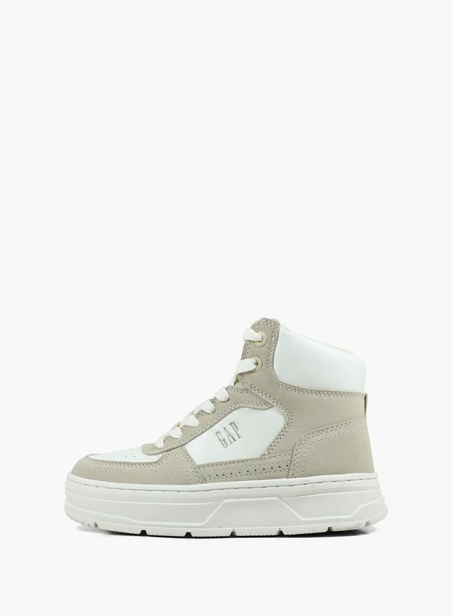 GAP Girls' PARADISE MID High Top Sneakers with Lace-Up Closure - GPK5242051620