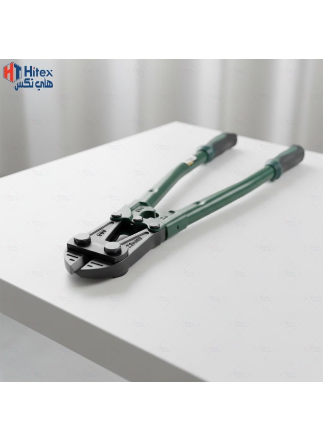 هيتكس قاطع براغي يوكن عالي التحمل، ٢٤ بوصة | شفرة فولاذية Cr-V، مطروقة، مقواة ومُقسّاة | أداة احترافية لقطع البراغي مزودة بمشابك تثبيت عالية | قاطع سلاسل وبراغي (٢٤ بوصة) - Image 3