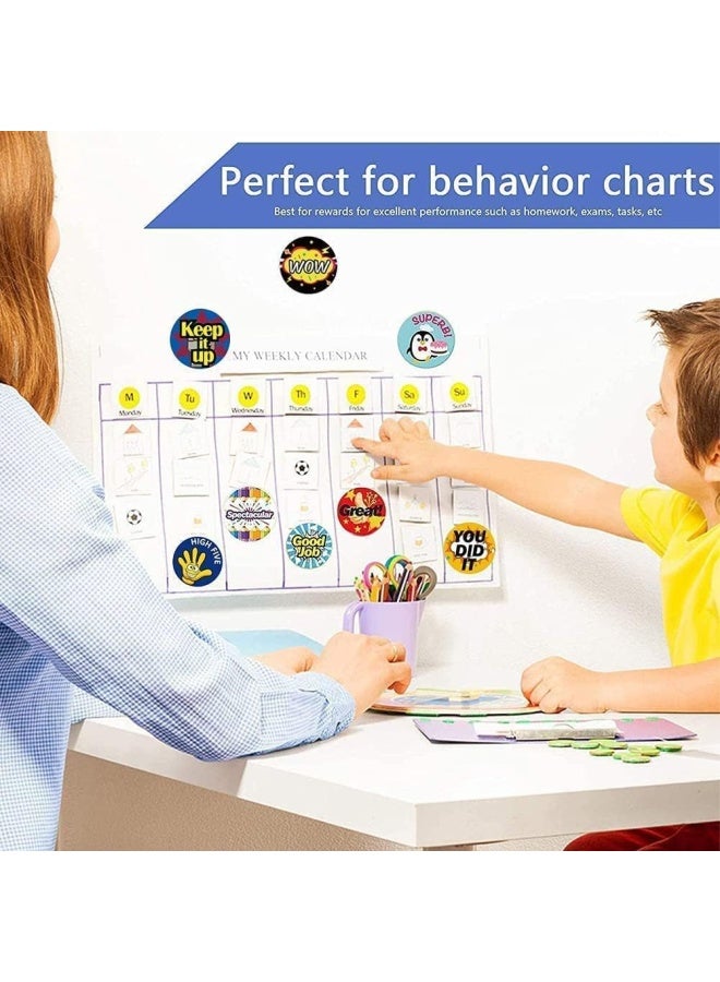 بريميفي 1500 قطعة ملصقات تحفيزية مقاس 1 بوصة - Image 4