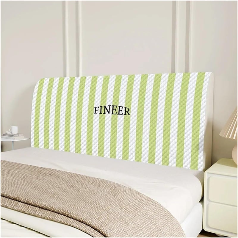 Dnyucen Headboard Covers Universal Soft Backrest Bedside Slipcovers, Headboard Cover, Cool, Simple, Summer, New Patterns(010,H50-65cmX 120cm)
