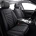 Aierxuan Car Seat Covers Waterproof Leather Universal for Toyota Corolla Honda Civic Accord Nissan Altima Sentra Rogue Kia Hyundai VW Subaru Acura RDX FordFull SetBlack A - Image 2