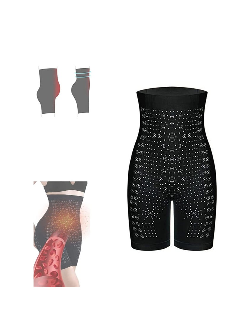 High Waisted Tummy Control Shaper Shorts for Women, Lift Hips and Flatten Abdomen, Available in Skin Color and Black - Image 2