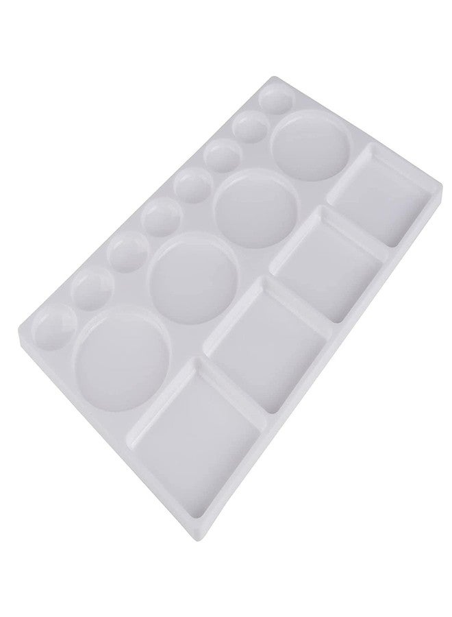 KRAFTMASTERS 16 Well Rectangle Plastic Painting Palette(DSV62) - Image 1