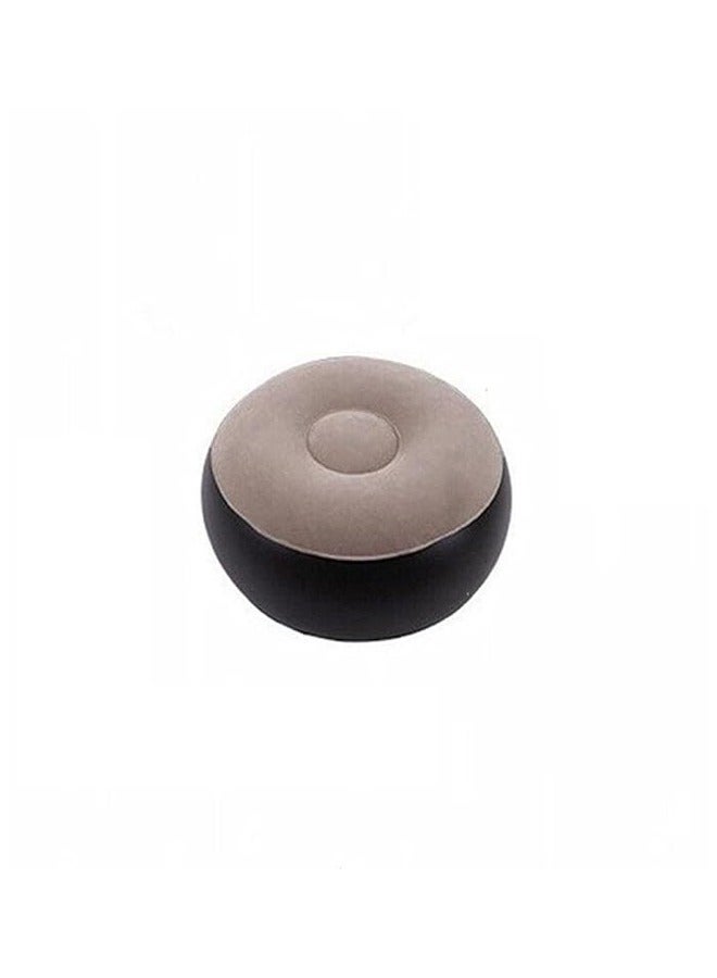 ATM Thickened Flocking Inflatable Sofa with Footstool Set – Versatile Lazy Sofa Bed for Indoor & Outdoor Use - 116x98x83 CM - 62x62x31 CM - Image 4