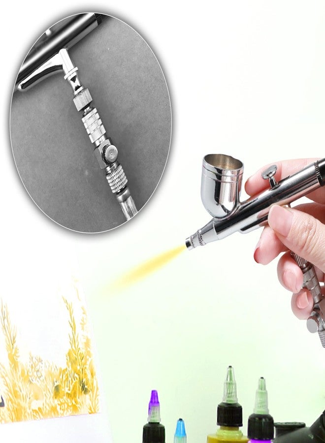 مجموعة محولات مسدس الرش الهوائي من ليون تول، مكونة من 15 قطعة، توصيل سريع لمسدس الرش الهوائي، فك سريع لمسدس الرش الهوائي، مجموعة موصلات التركيب والفصل مع أداة تنظيف لضاغط الهواء وخرطوم مسدس الرش الهوائي - Image 3