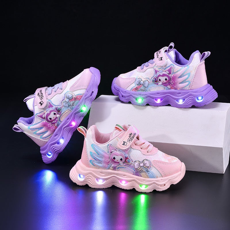 Mesh Sneakers Lightweight Flexible Sole Walking Shoes For Kids Indoor And Outdoor Activities - Image 2