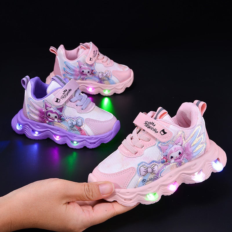Mesh Sneakers Lightweight Flexible Sole Walking Shoes For Kids Indoor And Outdoor Activities - Image 3