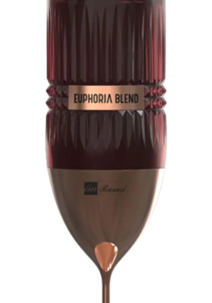 Rasasi I'M Rasasi - Euphoria Blend Extrait De Parfum Spray 100ml for Women – Fruity Floral with Bergamot, Peony & Vanilla
