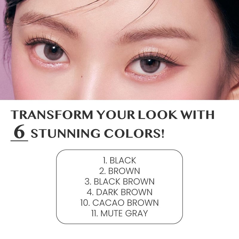 CLIO PROFESSIONAL CLIO Sharp So Simple Waterproof Pencil Liner, Eye Pencil, Rich Hyper-Pigmented Color, Smooth Creamy Application, Long-Wearing Matte Finish (4 Colors) (001 BLACK) - Image 3