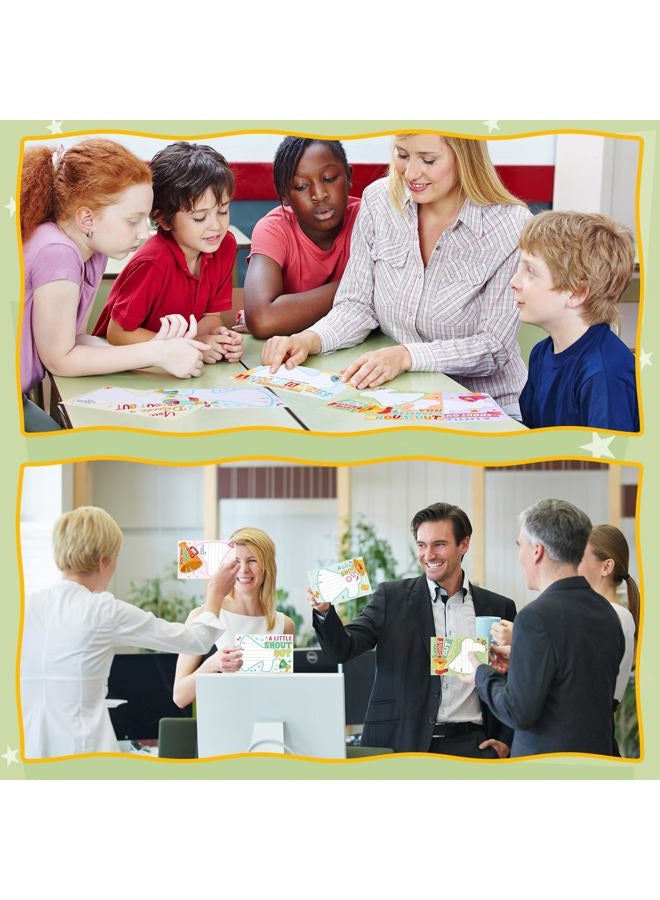 Funrous 200 Count Shout out Cards for Teachers Students Employees Office Staff Appreciation and Recognition Reward Cards Positive Appreciation Postcards for School Work Bulletin Board - Image 5