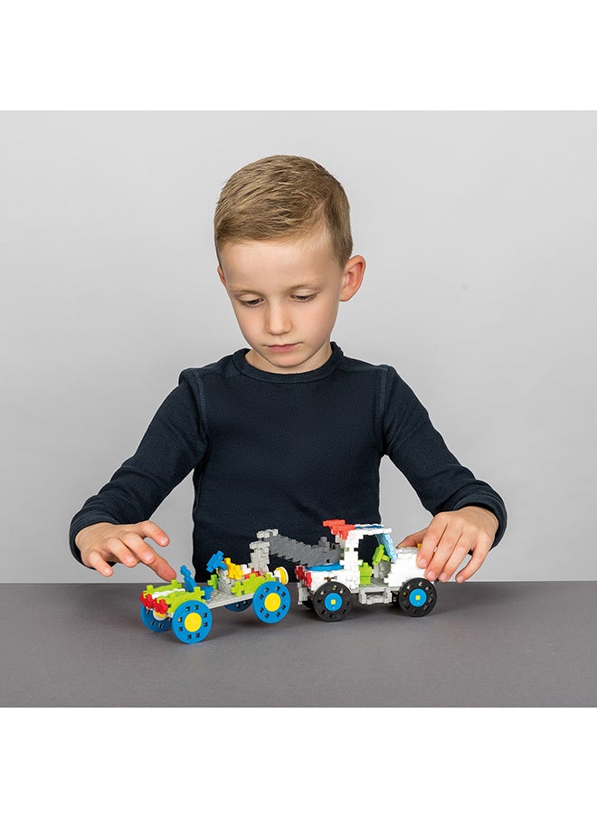 Plus-Plus Learn To Build Set - Go Vehicles, Ingenious Construction Toy, 500 Pieces  - Image 5