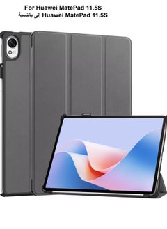 Best Choice Products For Huawei Mate MatePad 11.5S Case, Slim Folio Protective Case Hard Shell Lightweight Stand Smart Cover for Huawei Mate MatePad 11.5S,Grey  - Image 1
