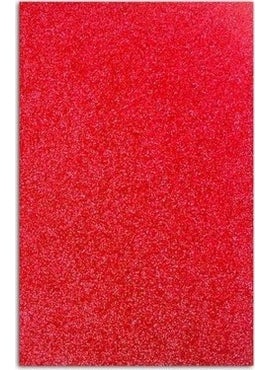 Puti A4 10's Red Glitter Eva 