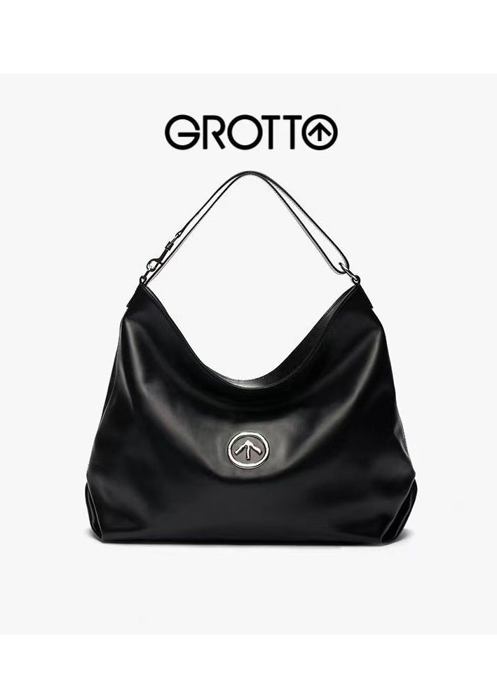 جي تي GROTTO Blackstone Classic Large Capacity Tote Shoulder Bag Crossbody Tote Arrow Bag - Image 1