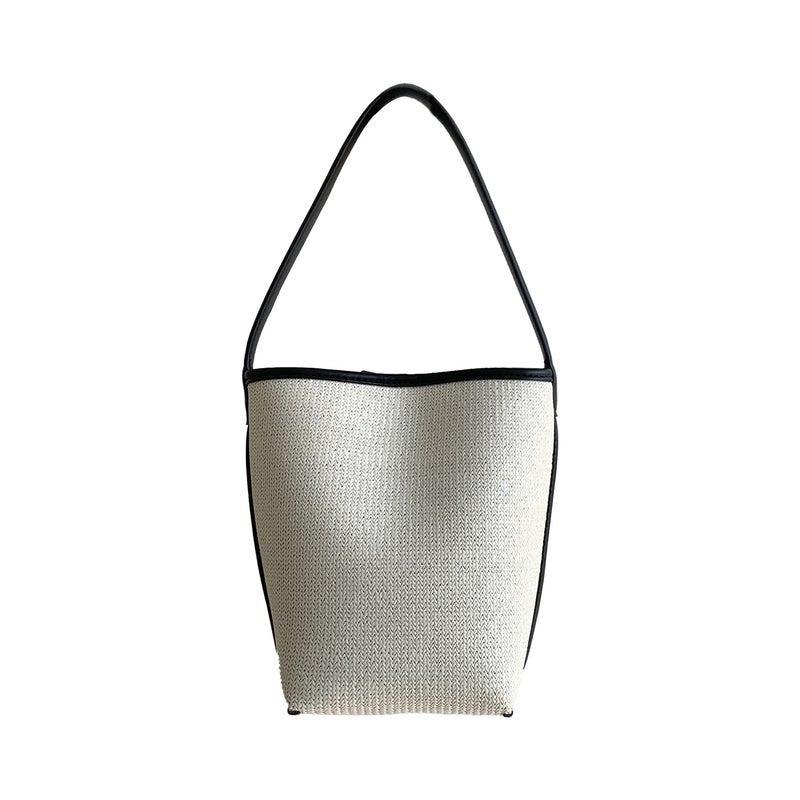 Korean Style Bucket Bag for Women, Handbag Shoulder Bag with Trendy Design - Image 5