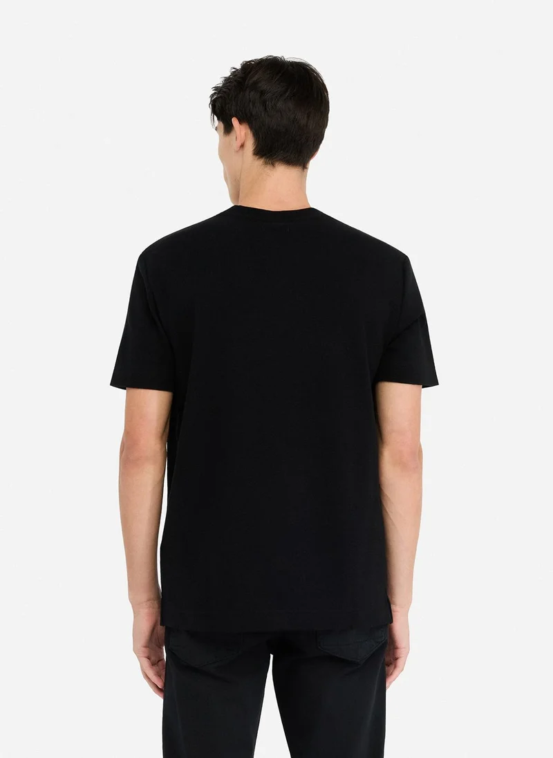 ليو جو تيشيرت قطن وصوف