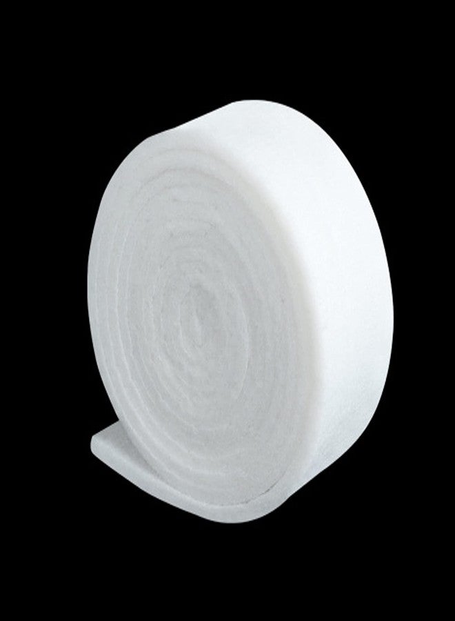 Bilindasly Aquarium Filter Sponge Foam Pad Biochemical Cotton Filter Foam Sponge Media Roll Pad Cut to Fit Aquarium Filter Fish Tank, Reticulated Small Pore 39.4"x 4.7" x 1.2" White - Image 1
