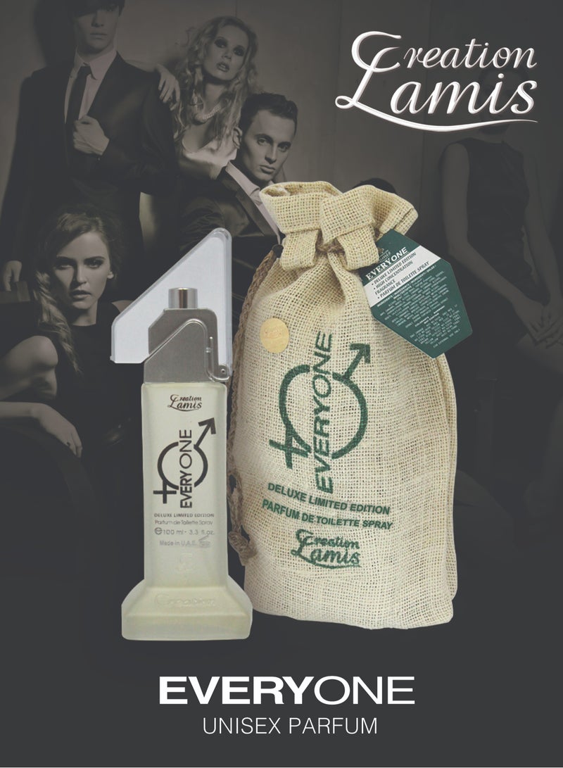 Creation Lamis عطر أجنحة الجنة للنساء 100 مل وعطر كريشن لاميس ديلوكس للجميع بخاخ ماء تواليت للرجال والنساء 100 مل (حزمة كومبو) - Image 4