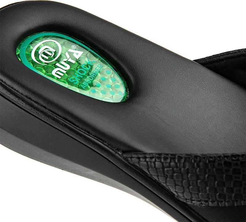 مويا Orthopedix Valdes Anatomical Bone Protrusion Hallux and Heel Spur Gel Padded Women's Slippers 32201