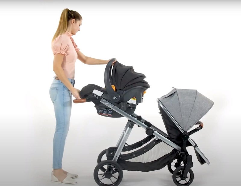 Contours Infant Car Seat Adapterâ€“Compatible with Select Contours Baby Strollers/CarSeats from Chicco, Graco, BabyTrend, Evenflo, Cybex, Maxi-COSI, Peg Perego & Others Check Compatibility to Ensure Proper Fit - Image 5