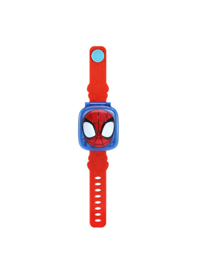 vtech Spidey and His Amazing Friends Spidey Learning Watch (Multicolour ) | Watch includes nine digital clock faces, a stopwatch, a timer, a cuckoo clock, and an alarm with a choice of alarm tones | Ideal 3 to 6 years - Image 4