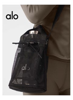 Alo Yoga alo yoga Crossbody Bucket Bag Black Casual Tote Portable outdoor shopping transparent storage bag  - Image 1