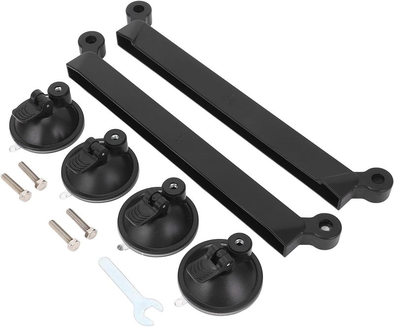 for RV Boat Car and Vehicle Windshield or Sunroof Installation - Satellite Sunroof Suction Cup Mount Compatible with Mini Dish Antennae - ABS Mounting Bracket with 4 Suction Cups. - Image 4