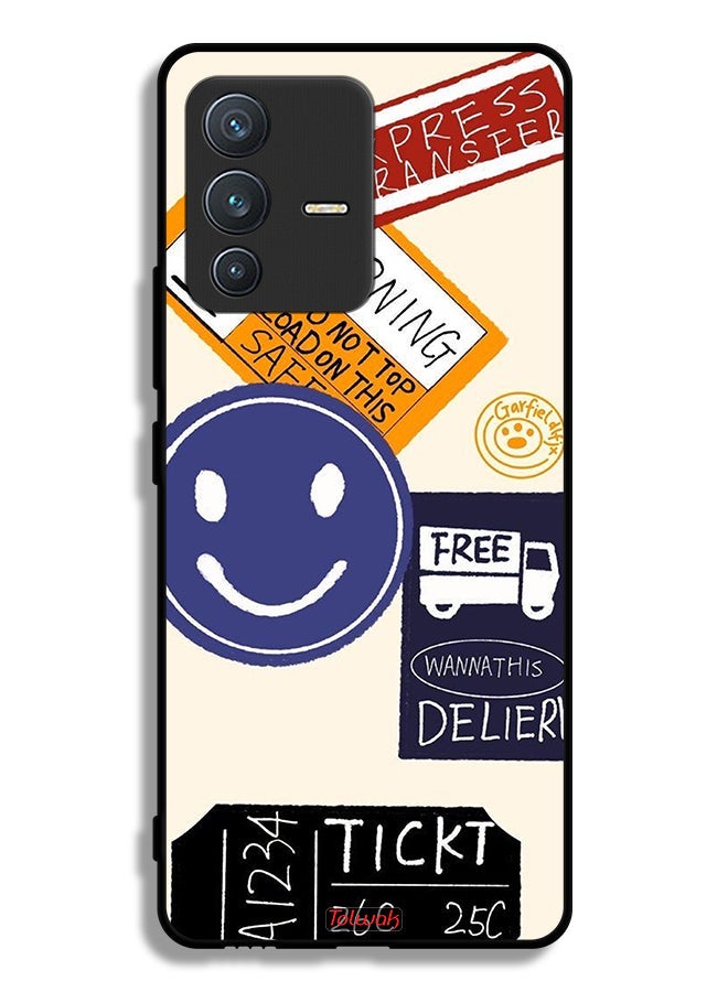 Tolwak Vivo V23 5G Protective Case Cover Free Express Transfer Sticker - Image 1