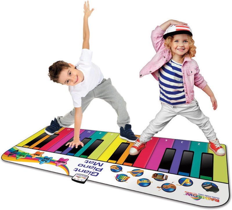 Children's Toy from 3 Years – Children's Piano Music Mat, Music Mat Toy from 3 Years for Creative Music Moments - Image 1