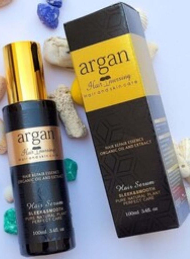 أرغان سيروم الشعر للعناية بالشعر وفروة الرأس، العناية بالشعر، أنيق وسلس، نبات طبيعي نقي، رعاية مثالية 100 مل - Image 3