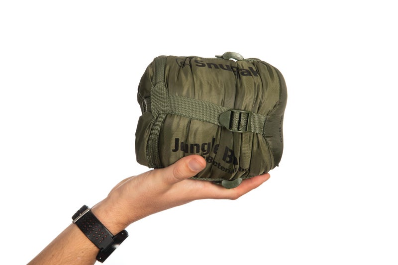 Snugpak Jungle Bag Lightweight Sleeping Bag with Left or Right Side Zip, Compact Travel and Camping Bag, Olive - Image 5